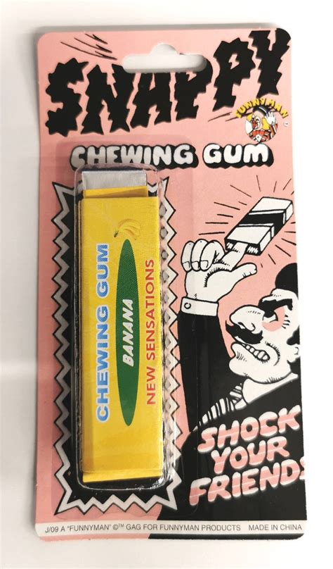 Snappy Chewing Gum The Scarborough Joke Shop