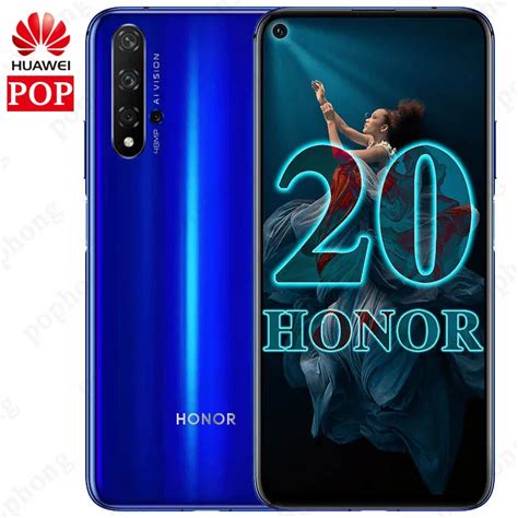 Original Huawei Honor 20 Honor20 Smartphone 626 Inch 8g Ram 128g Rom