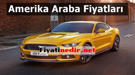 amerikalı araba üreticisi