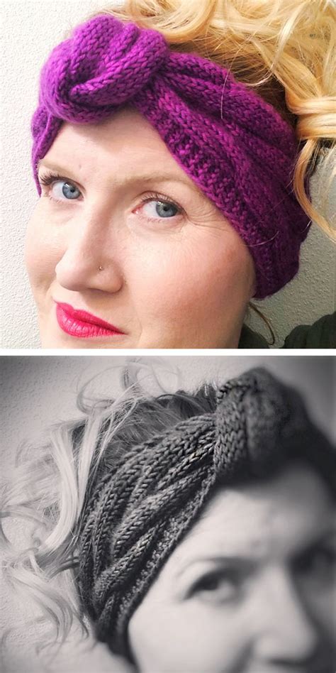 Turban Hat Knitting Patterns In The Loop Knitting Knitted Hats