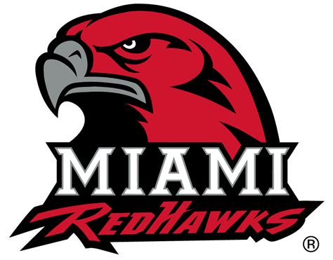Miami Ohio Redhawks Logo Secondary Logo Ncaa Division I I M