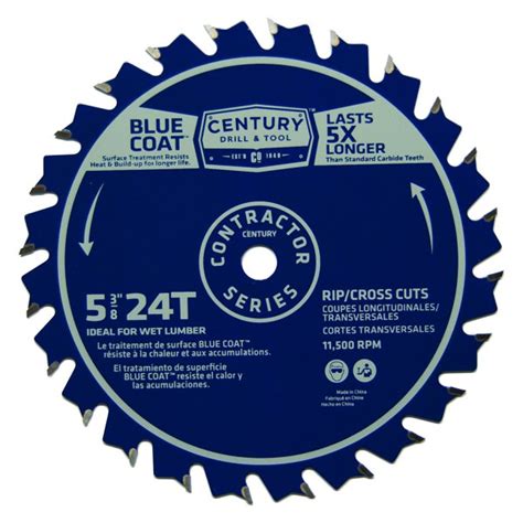 Century Drill And Tool® Contractor Series™ Thin Kerf Combination