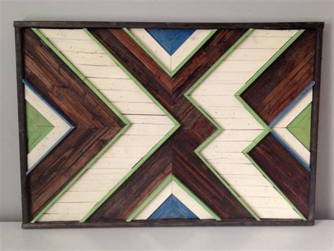 The idea behind doing it this way was that the wall art could be arranged in any way on the wall. 15 Truly Creative Handmade Wood Wall Art Ideas That You ...