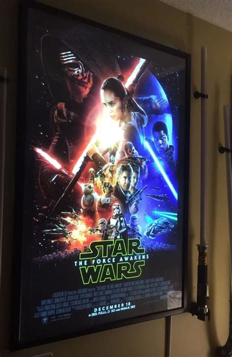 Standard Movie Poster Led Light Box Display Frame Cinema Light