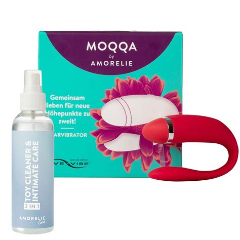 MOQQA By AMORELIE Paarvibrator AMORELIE Care Toycleaner Intimate