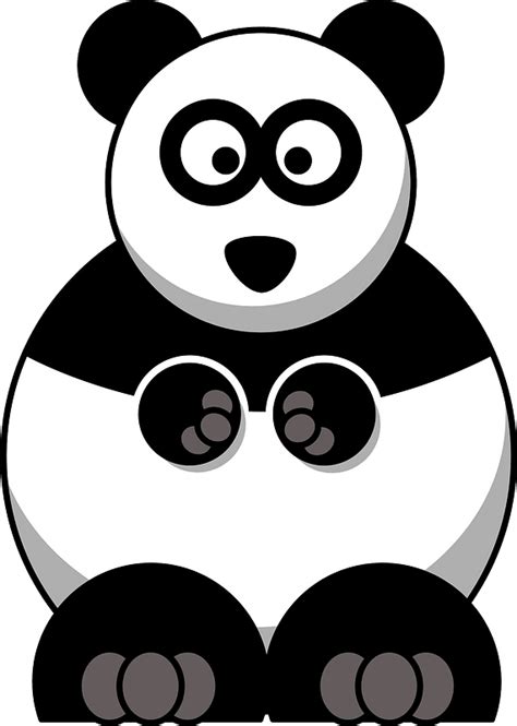Fat Big Eyed Panda Clipart Free Download Transparent Png Creazilla