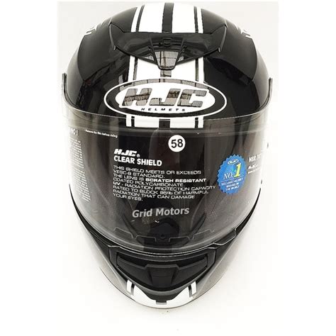 This hjc full face motorcycle helmet uses rapidfire™ shield replacement system: Capacete HJC CL-ST Mesh Cinza MC-5 - Grid Motors