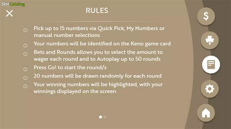 Keno Draw Woohoo Game ᐈ Game Info Where To Play