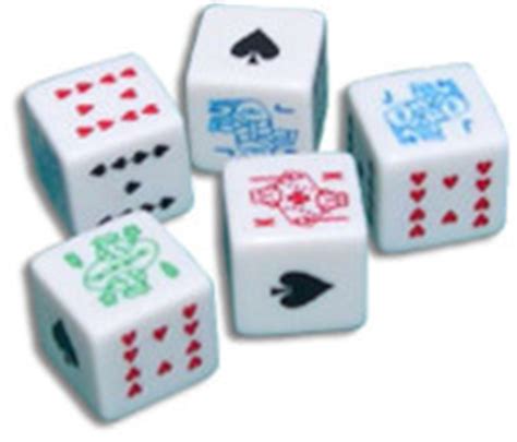 At least two are played, but there is no upper limit. Poker Dice Rules