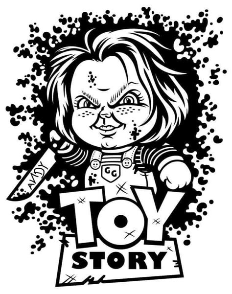 Chucky Toy Story Digital Svg File Etsy