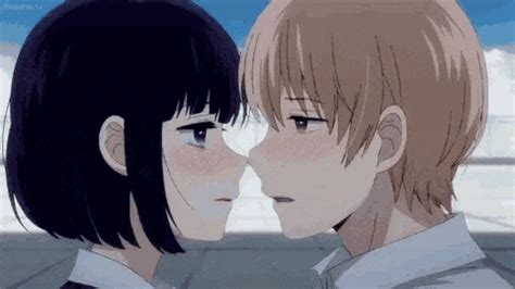 Aggregate Cute Anime Couple Gif Super Hot In Cdgdbentre