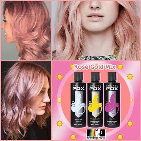 Well, you don't have to go to the salon anymore. **TONS OF IDEAS**Get the perfect rose gold hair using ...