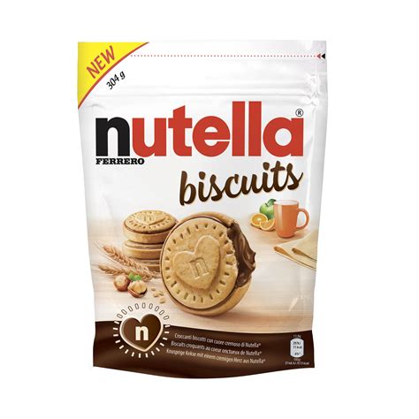 Biscuits Fourrés Pâte à Tartiner Aux Noisettes Et Cacao Nutella