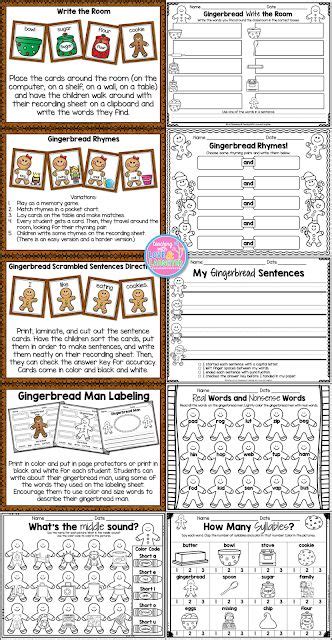 Teaching With Love And Laughter Gingerbread Writing Freebie Teaching