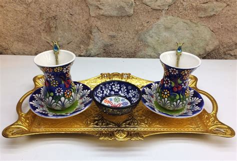 Turkish Ceramic Tea Set For Two Ceramic Tea Set Turkish Coffee Set