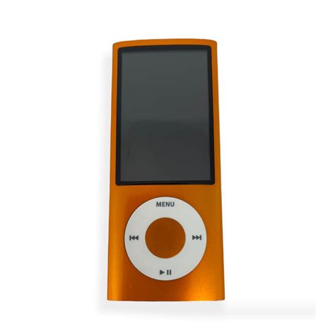 Apple Ipod Nano 5th Gen 8gb Orange Mp3 Music Player Used Like New