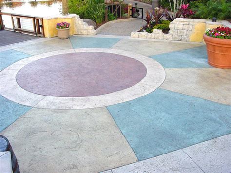 How White Cement Can Help You On A Colored Concrete Job Concrete Decor