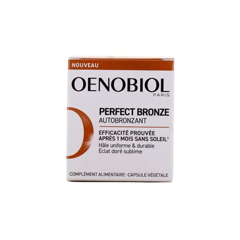 Autobronzant Perfect Bronze Oenobiol 30 Capsules Oenobiol