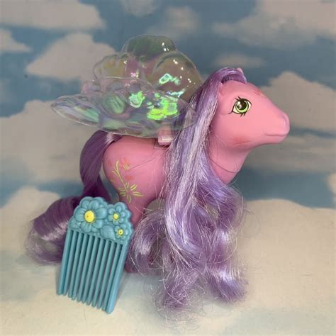 Vintage My Little Pony G1 Flutter Pony Lily With Wings Vintage My