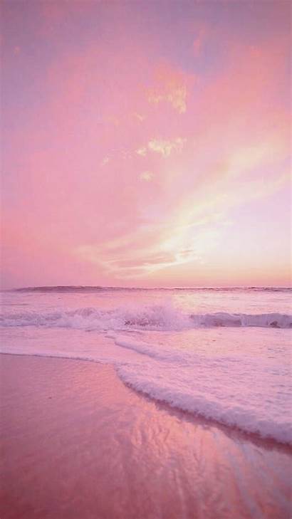 Sky Aesthetic Sea Ocean Wallpapers Pastel Sunset