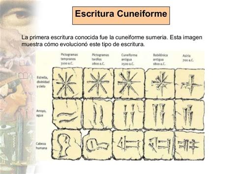 Escritura Cuneiforme La Primera Escritura Conocida Fue La Cuneiforme