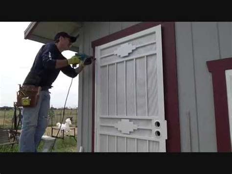 This video details how to install a single surface mount security screen door by unique home designs. How to install a security screen door...Part 8 - YouTube