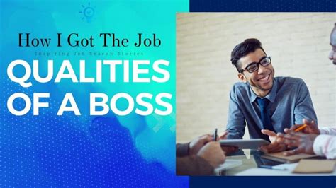 Qualities Of A Boss About 15 Qualities Of A Leader How I Got The Job