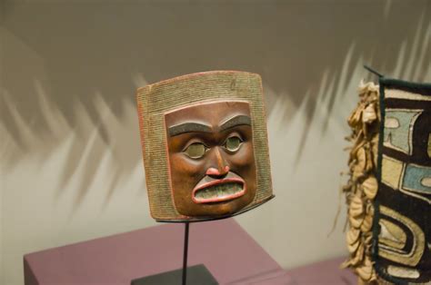 Carved Frontlet Northwest Coast Headdress Known As An Am Flickr