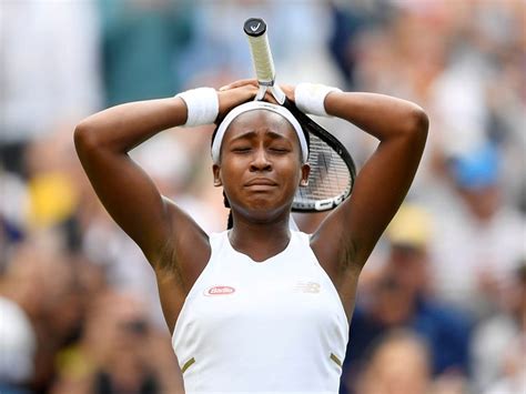 Wimbledon Tennis Year Old Cori Gauff Stuns Venus Williams Tennis Gulf News