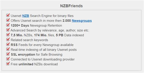 The Best Nzb Search Engines Asderradar