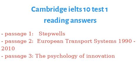 Update 2024 Ielts Reading Keywords Table Cambridge Ielts 10 Test