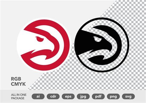 Atlanta hawks logo by unknown author license: Atlanta Hawks Logo ai cdr eps pdf png jpg svg | Etsy in 2021 | Hawk logo, Atlanta hawks ...