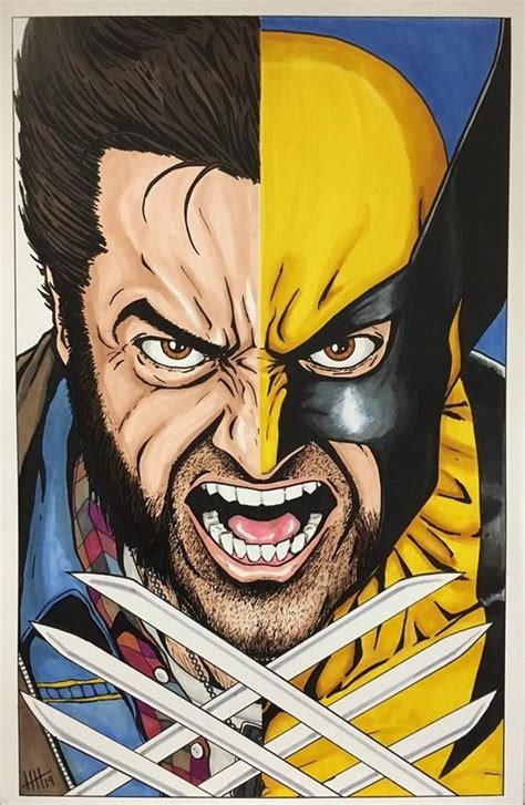 Marvel Wolverine Wolverine Logan Marvel Comics Art Marvel Heroes