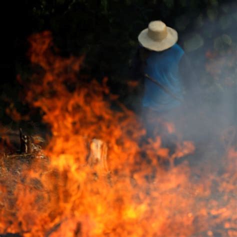 As Fires Devour Amazon Rainforest Brazils Jair Bolsonaro Blames Ngos