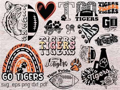 Tiger Svg File Tiger Vibes SVG Go Tigers Svg Tiger Pride Etsy