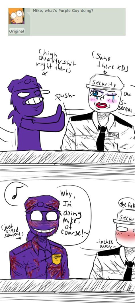 This drama is about a pure man who accepts a dangerous destiny for the woman he loves. FNAF - Mike - Question #11 by TimelessUniverse.deviantart ...
