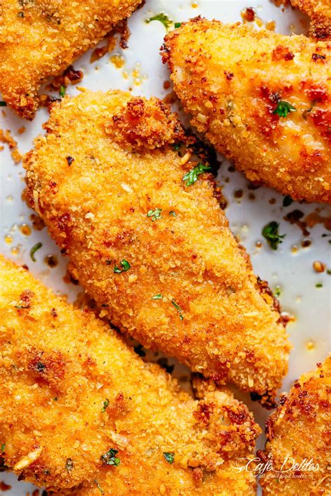 Preheat oven to 425°f, and line a baking sheet with parchment paper. Chicken Tenders (Lemon Garlic Parmesan) - Cafe Delites