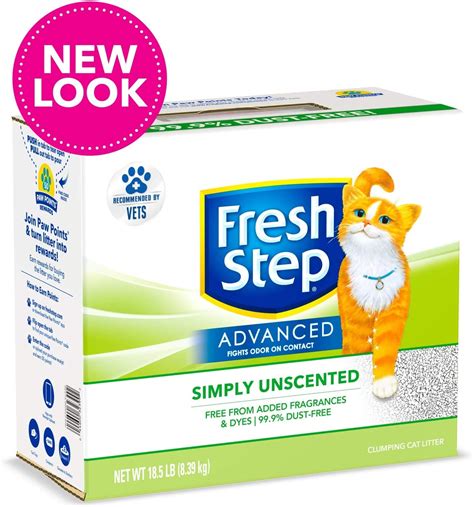 Buy Fresh Step Advanced Simply Unscented Clumping Cat Litter