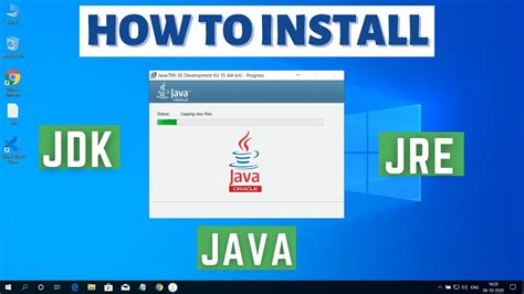 How To Install Java Jdk Jre On Windows Youtube