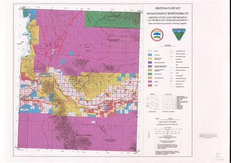 State Of Arizona Surface Management Responsibility 2000 Yuma East