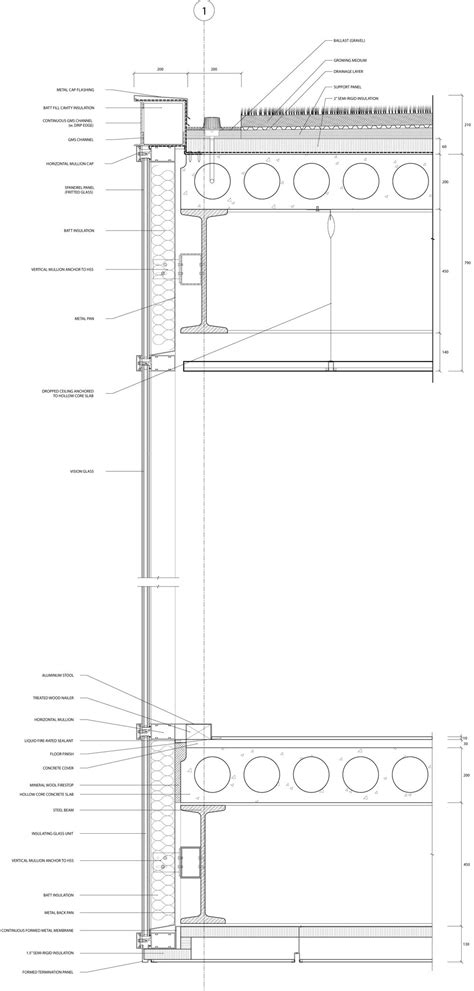 Check out our floor to ceiling selection for the very best in unique or custom, handmade pieces from our play furniture shops. DETAIL WALL SECTION (AT CURTAIN WALL) | Detalles ...