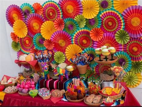 Ideas Para Decorar Una Noche Patria Mexican Birthday Parties Fiesta