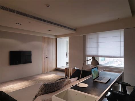 Asian Apartment With Neutral Decor