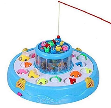 Crazy Toys Latest Fishing Fish Catching Game With 26 Pcs Of Fish 2