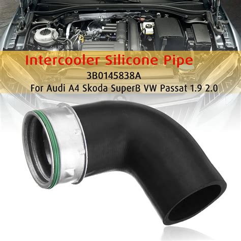 Turbo Intercooler Hose Pipe 3B0145838 For Audi A4 B6 B7 Skoda SuperB VW