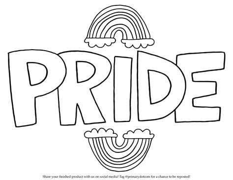 Free Downloadable Coloring Pages To Celebrate Pride A Blog By Primary Primary Com Free