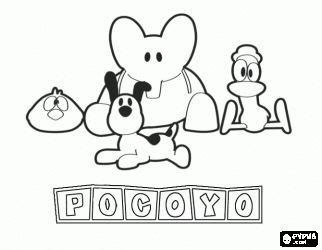Pocoyo pato elly printable coloring page playing in the rain pato elly loula and pocoyo printable coloring page pocoyo driving a race car … Pocoyo's best friends are Pato, Elly, Loula and Sleepy ...