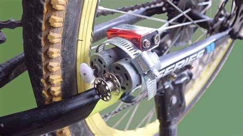 Diy Electric Bike Using 12 Volt Motor Youtube
