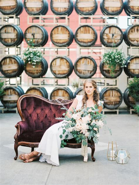 Urban Industrial Winery Wedding Inspiration Elizabeth Anne Designs The Wedding Blog