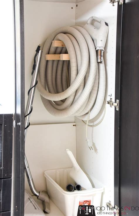 This is unlike the other types that are ready for use after purchase. Central Vac Hose Reel | 100 Things 2 Do | Hose storage ...